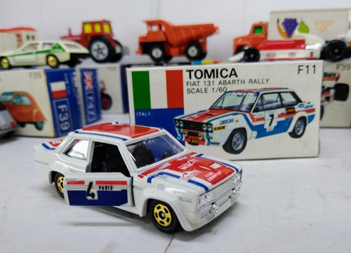 Tomica Fiat 131 Abarth Rally F11 Abre Puertas Made In Japan