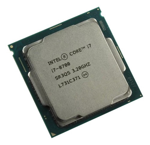 Procesador Core I7 8700 Octava Gen. Socket 1151 (Usado)