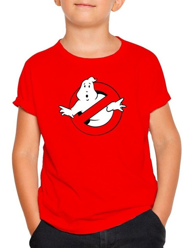 Polera Estampada  Cazafantasma Ghostbusters Niño Niña