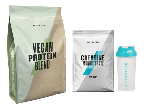 Pack Vegan Blend Myprotein 2.5kg & Creatina 250g