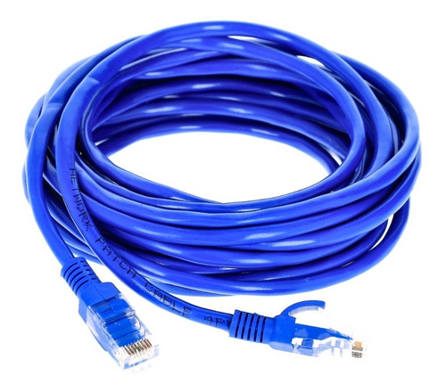 Cable De Red Ethernet Cat 5e Pc 5 Metros Reforzado