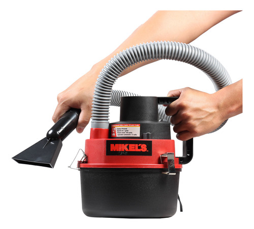 Aspiradora Sólidos Y Líquidos 12 V 160 W Negro/rojo Mikels