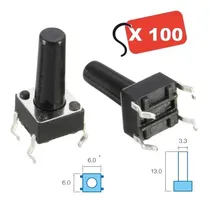 Comprar Micro Pulsadores Switches Switch Boton Mini 6x6x13mm 