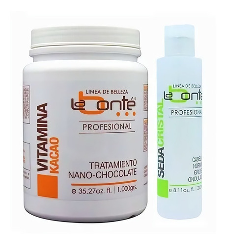 Labonté Kit Vitamina Kacao 1kg + Seda Cristal 240ml 