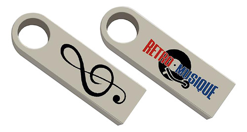 Pendrive Retro Musique Kxrm41 4gb Metal