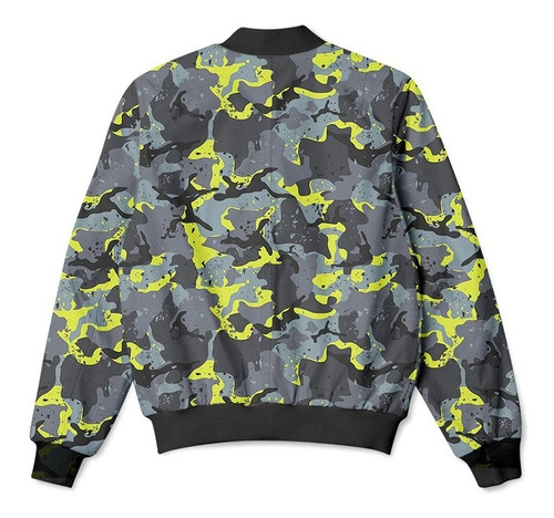 Imagen 2 de 2 de Campera Bomber Camuflado Mod 6