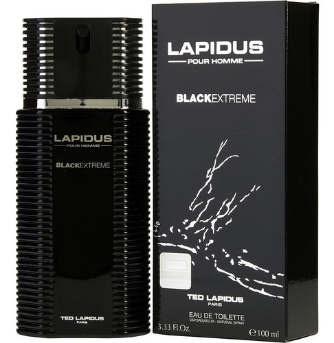 Lapidus Black Extreme 100ml Edt / Gls