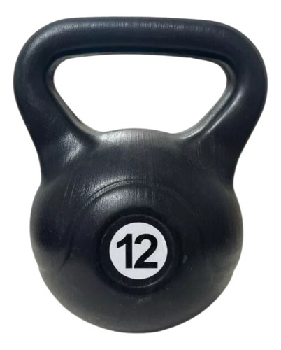 Pesa Rusa 12kg Kettlebell Fitness Gym Para Entrenamiento Pvc