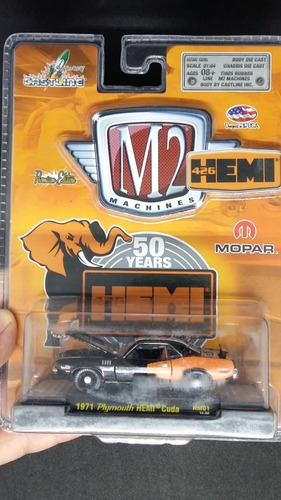 M2 Hemi 1971 Plymouth Hemi Cuda  1:64