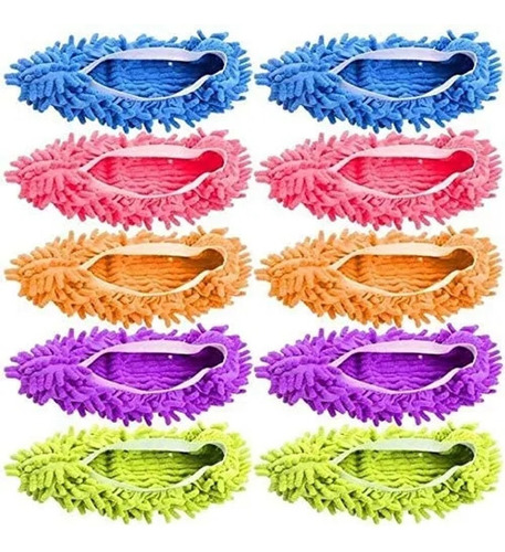 T 10 Pantuflas Para Mopa, Fundas Para Zapatos, Pantuflas