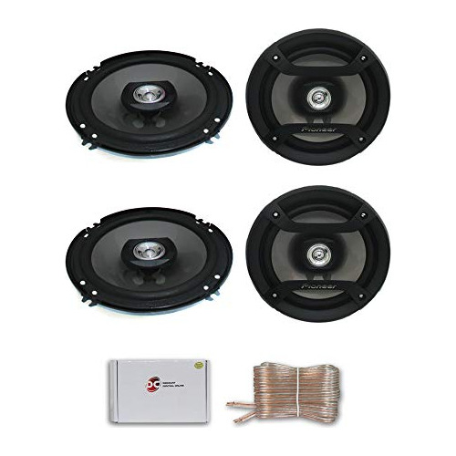 4 X Pioneer Ts-f1634r Altavoces Coaxiales De Audio Para Auto