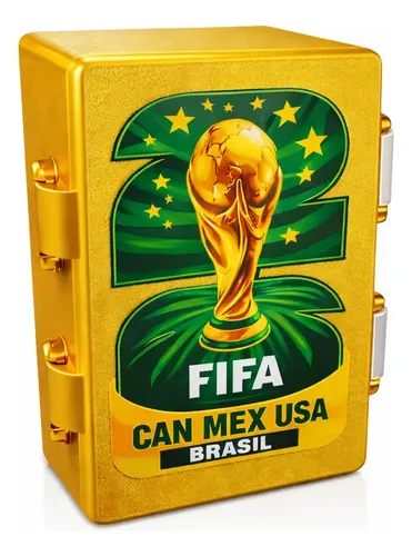 杯セット Caixa Maleta Porta Figurinhas Copa Álbum De Futebol 2026