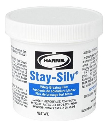 Alambre Para Soldar Harris Sswf1 / 4 Stay Silv Fundente Para