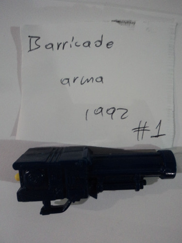 Gi-joe Vintage Armas Barricade Arma 1992 #1