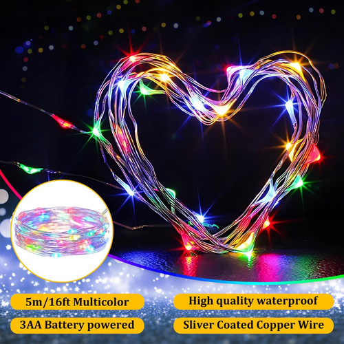 Luces De Hadas Kangheshun Luces De Hadas Que Funcionan Con M