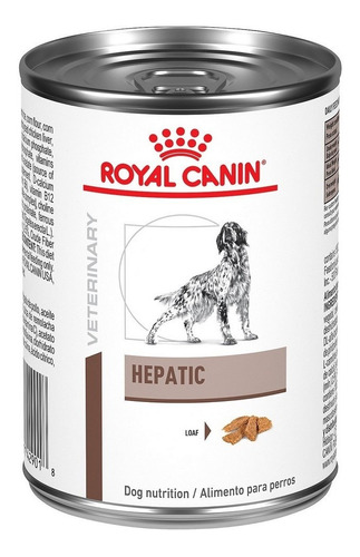 Ração Úmida Veterinary Hepatic Wet 420g Lata Royal Canin