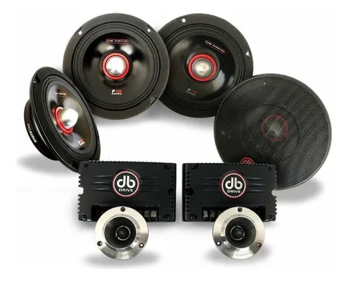 comprar Set De Medios Rangos 6.5 Db Drive P3 4m6k 250w Rms Open Show