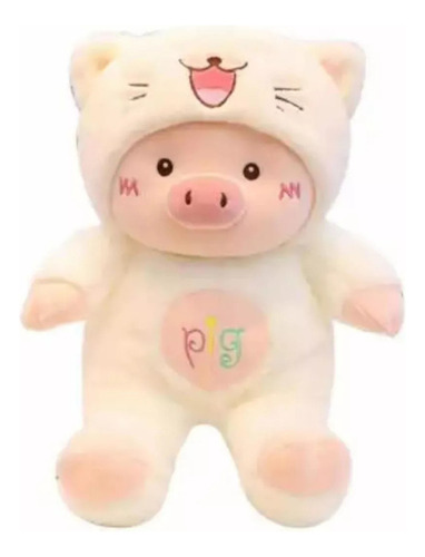 Juguete De Peluche Con Disfraz De Cerdito De 30 Cm