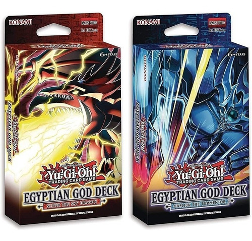 Yugioh Mazo De Dioses Egipcios Slifer Y Obelisk - Ingles