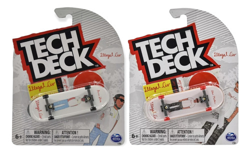 Tech Deck Illegal Liv Seriespin Master Mini Patineta Dedos 