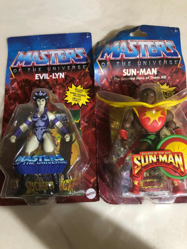 Figura Evelyn Y Suman Pack Master Of The Universe (Usado)