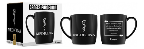 Caneca De Cafe Ubi Cursos Profissões 300ml - Medicina Medico