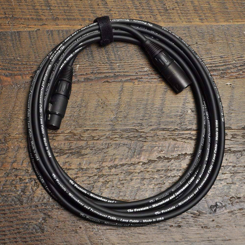 La Fuente De Lava Xlr-xlr De Cable De Micrófono 15'