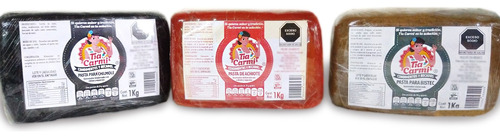 Recados Yucatecos Artesanales Barra 1 Kg Cada Uno Tia Carmi