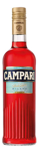 Bitter Campari Aperitivo Negroni Tônica Drinks Garrafa 748ml
