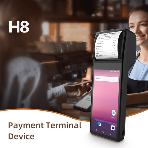 Impresora Portátil De Recibos 4g Pos Android 11 1d/2d Baode