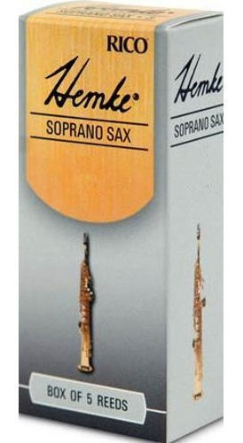 Pack De 5 Cañas Para Saxofón Soprano, 2.5 Fuerza, Rico