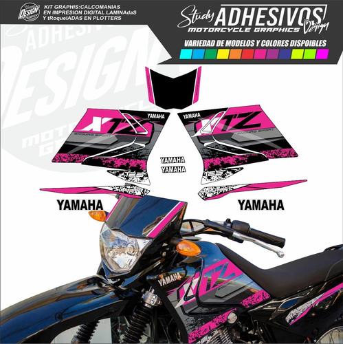 Calcomanias Yamaha Xtz 125 Edicion Especial Tipo Originales 