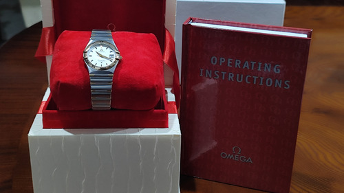 Reloj Omega Constellation Automático Acero Oro 18k Dama Plateado/dorado Dorado Blanco (Usado)