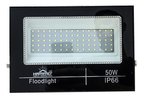 Reflector Led De 50w Floodlight 90-277v Hammer