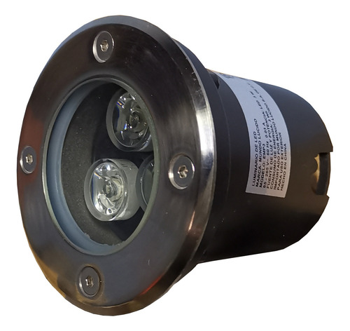 20 Pz Spot Led Rgb Para Piso 3w Con Control Remoto Emp3p