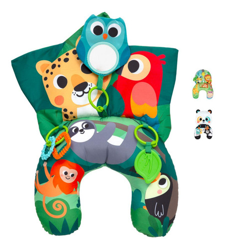 Almofada De Atividade Bebe Infantil Tummy Time Mordedor Buba