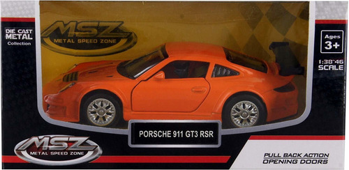 Auto Metal Msz Porsche 911 Gt3 Rsr Pullback 1:38 ELG 67304