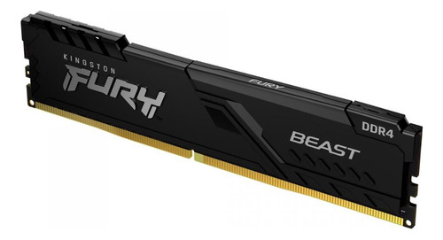 Memória Ddr4 Kingston Fury Beast, 16gb (2x8gb), 3600mhz