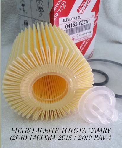 Filtro Aceite Toyota Camry (2gr) Tacoma (2015-2019)  Rav 4