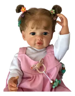 Reborn Bebe Real Niña Con Detalles En 3d Silicona Vinilo