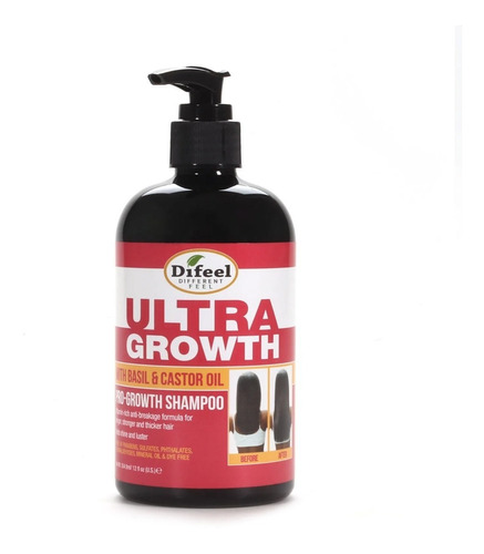 Shampoo Estimulador Para El Crecimiento Del Cabello Difeel®