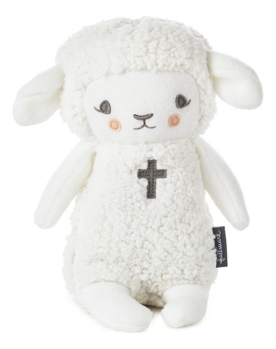 Hallmark Peluche Musical Cordero Canción De Cuna, 8.25 Color Blanco