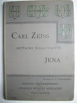 Comprar Carl Zeiss Optische Werkstaette Jena Fotografia 1901    C127