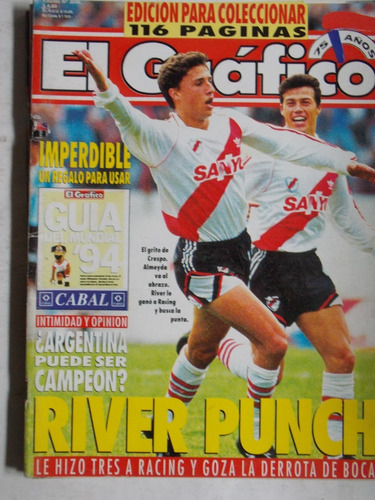 El Gráfico, N° 3896  Revista Fútbol Argentino, Cb