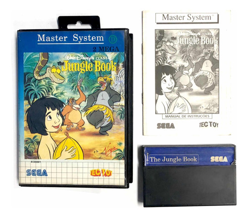 The Jungle Book - Juego Original Para Sega Master System Cib