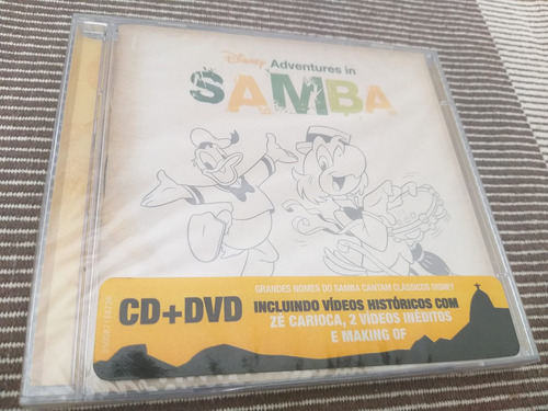 Disney Adventures In Samba ( Cd + Dvd / Lacrado De Fábrica )