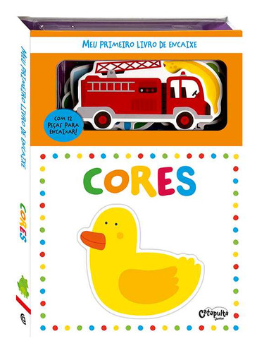 Livro Meu Primeiro Livro De Encaixe: Cores