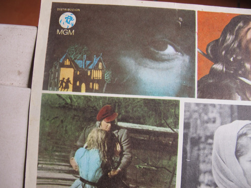 Cartel Cine Los Que Llegan Con La Noche Lobby Card (Usado)