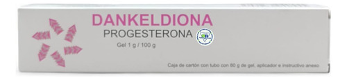 Dankeldiona Progesterona Gel 1g/100 G Tubo C/80 G Dankel