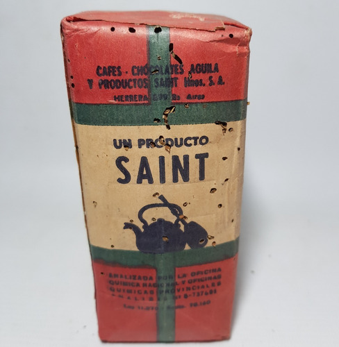 Imagen 4 de 7 de Antiguo Yerba Mate Aguila 1/4 Kilo (lleno). 38000